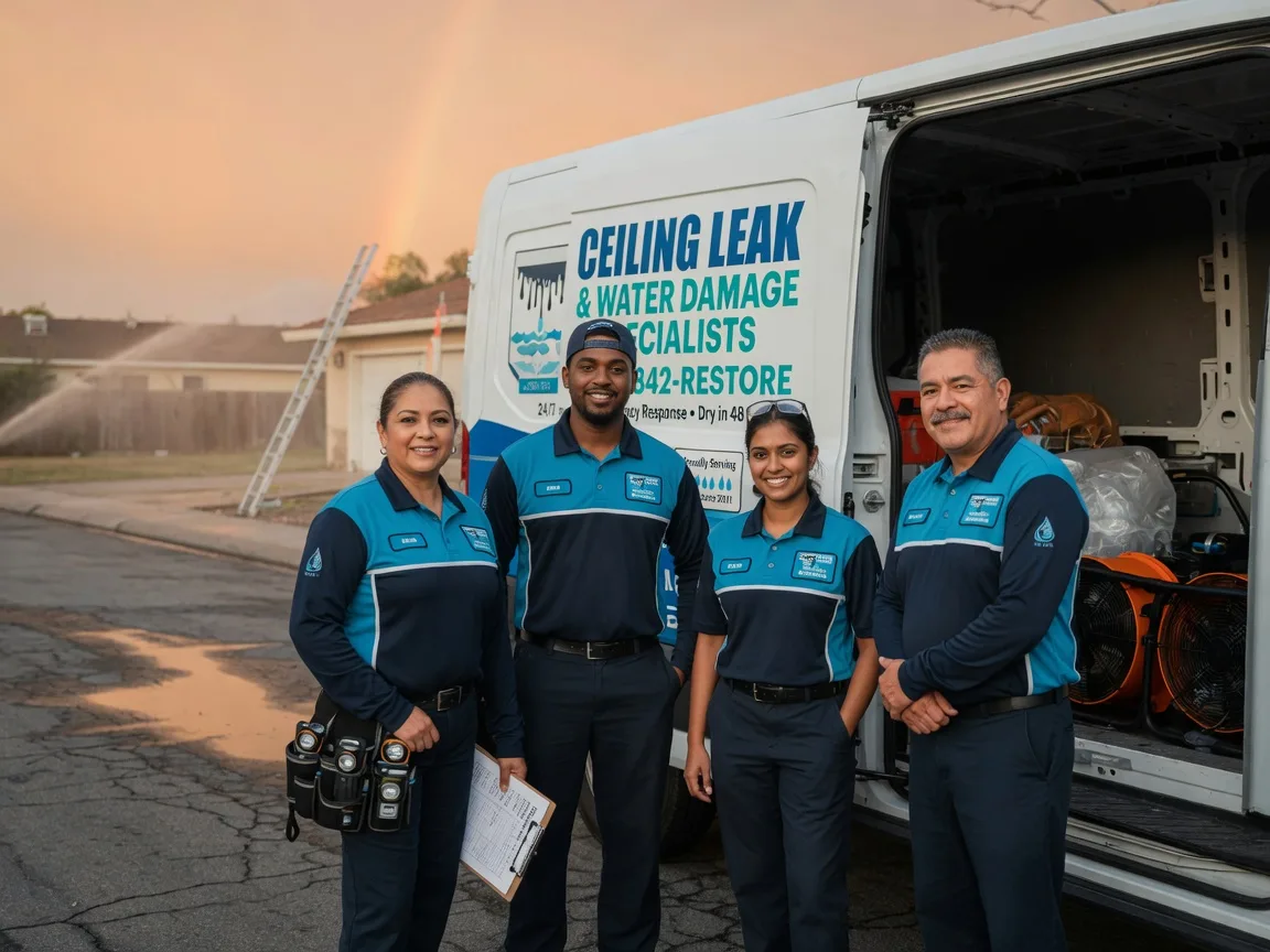 Ceiling Leak Cleanup company in Arona, PA